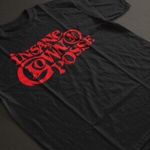 Hip Hop ICP Rap Shirt Black  Insane Clown Shirt Multiple Sizes Fast Ship…